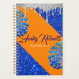 Holographic Purple Glitter Luxury Glam Planner