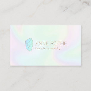 Holographic Quartz Crystal Energy Healer   Business Card