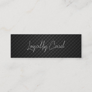 Holographic Signature Modern Pink Loyalty Card