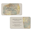 Holographic Signature Script Modern Glam Glitter