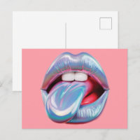 Holographic silver mouth
