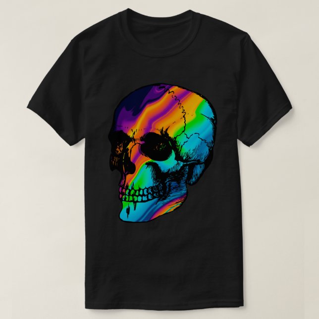 Holographic Skull Sticker.png T-Shirt (Design Front)