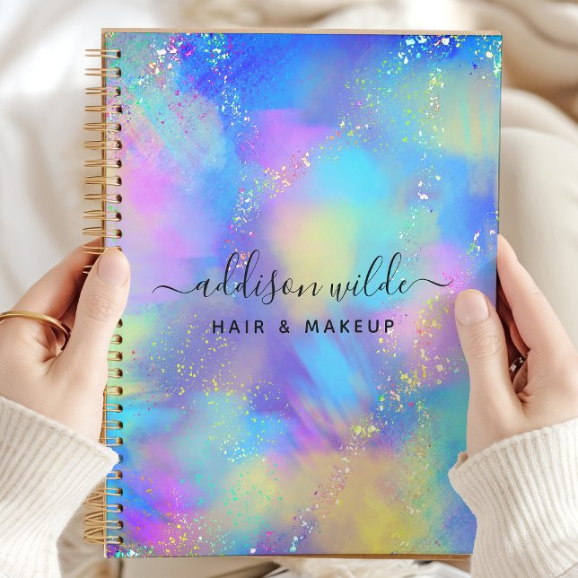 Holographic Sparkle Opal Iridescent Business Planner (Creator Uploaded)