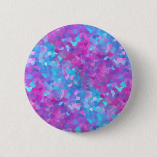 Holographic Sparkles Pattern 6 Cm Round Badge