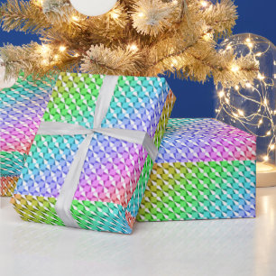 Holographic Tables Wrapping Paper