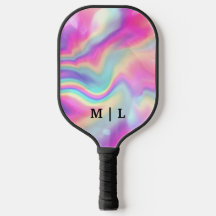 Holographic Wave Pickleball  Paddles 