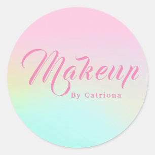Holography Unicorn Classic Round Sticker