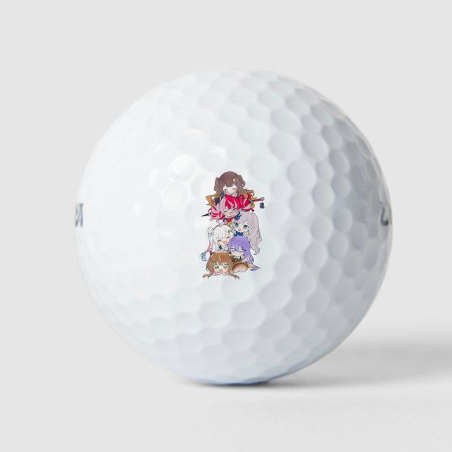 Hololive ID Golf Balls (Front)