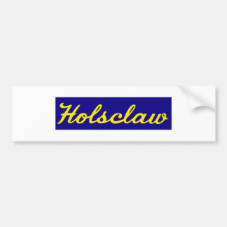 Holsclaw Fender Sticker