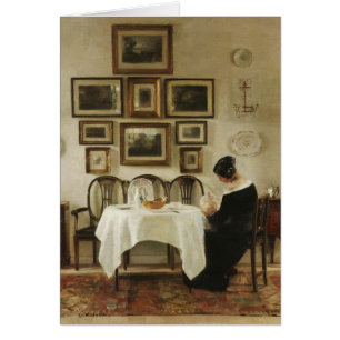 Holsøe Mother and child in a dining room CC0450
