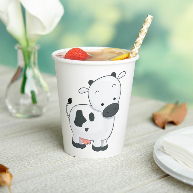 Holstein Calf Paper Cups (Creator Uploaded)