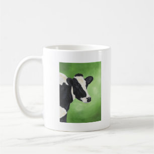 Holstein cow mug