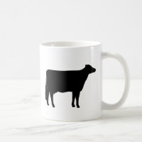 Holstein Cow Silhouettes | Country Farm Animal