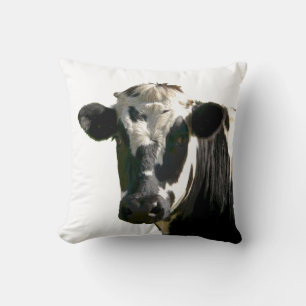 Holstein Dairy Cow Farm Animal Cushion
