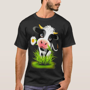 Holstein Friesian cattle Cow- Farmer holstein  T-Shirt