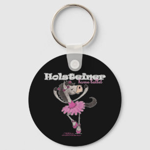 Holsteiner Horse Ballet Key Ring