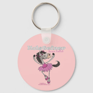 Holsteiner Horse Ballet Key Ring
