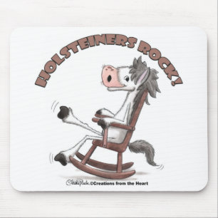 Holsteiners Rock! Mouse Pad