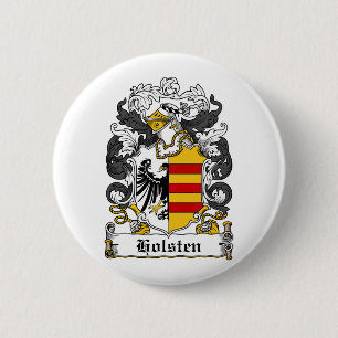 Holsten Family Crest 6 Cm Round Badge