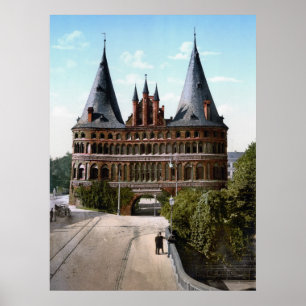 Holstentor of Luebeck Poster