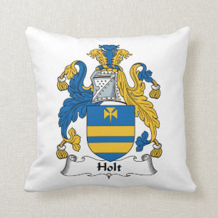 Holt Family Crest Cushion