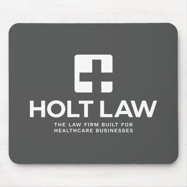 Holt Law Grey Mouse Pad (Front)