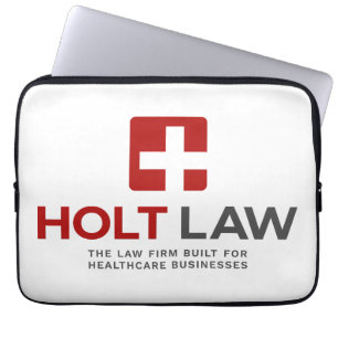 Holt Law Neoprene Laptop Sleeve (Red)