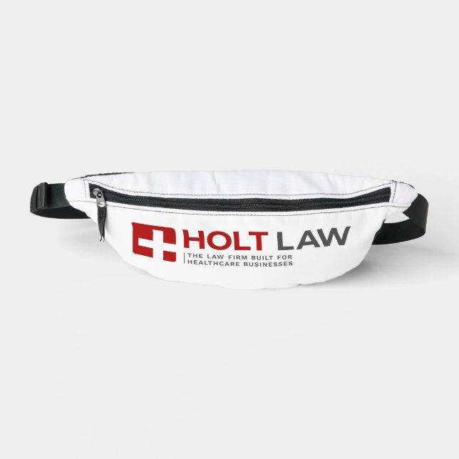 Holt Law Print Cut Sew Fanny Pack (Front)