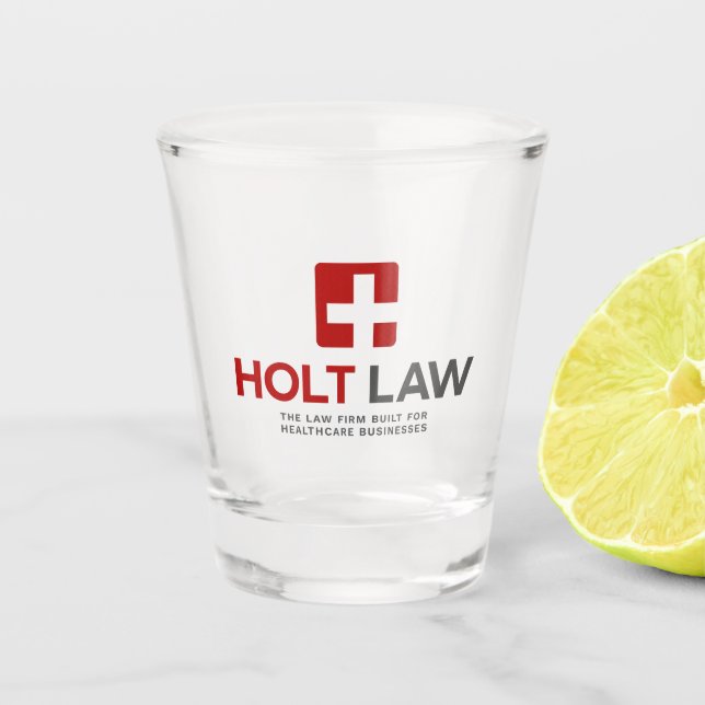 Holt Law Shot Glass (Front)