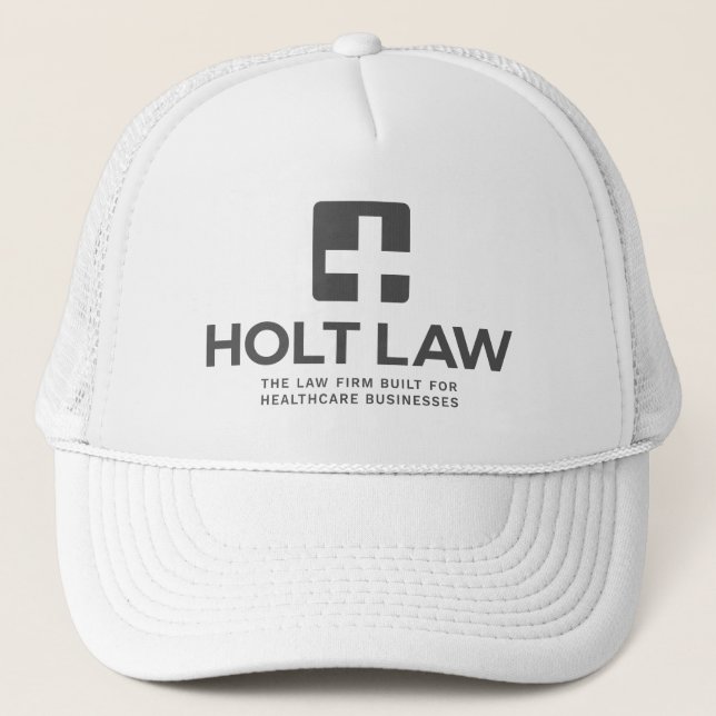 Holt Law Trucker Hats 2 (Grey) (Front)