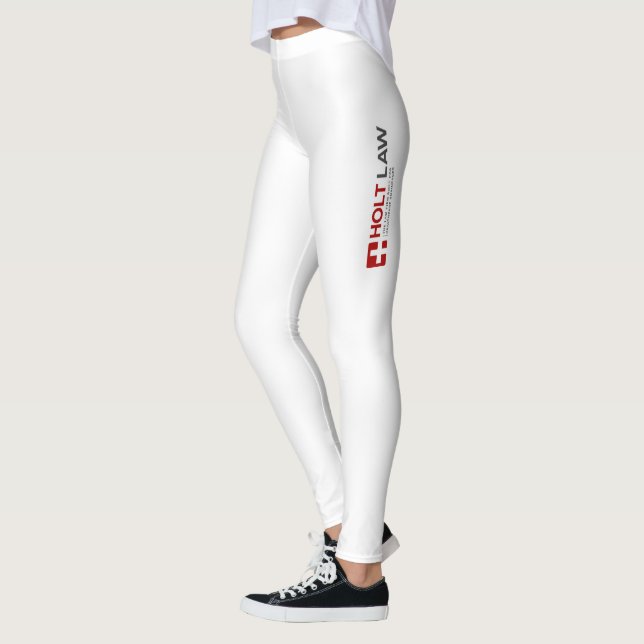Holt Law White Leggings (Left)