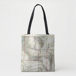 Holt's New Map, Wyoming Tote Bag