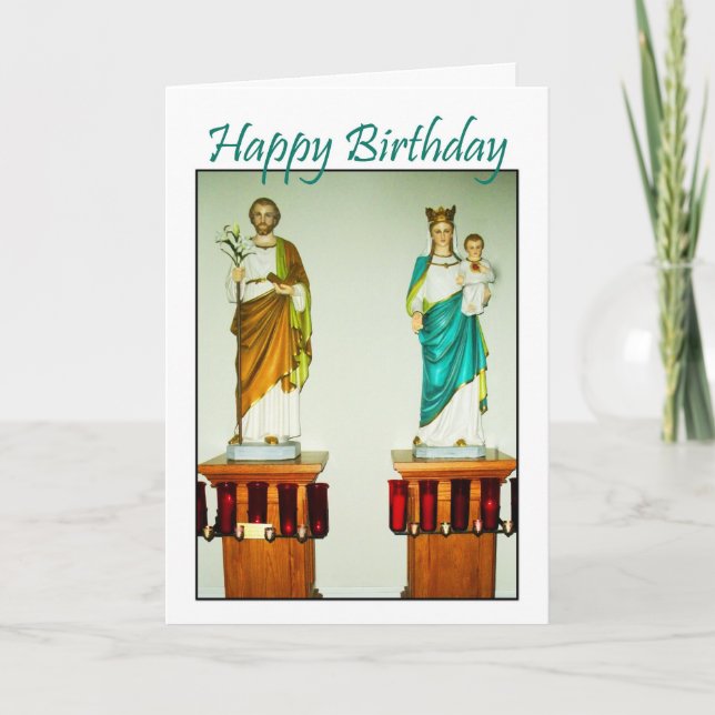 Holy Angels Catholic Church - Happy Birthday Card (Front)