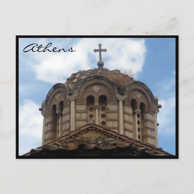 holy apostles cross postcard (Front)
