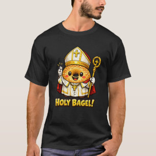 Holy Bagel for Catholic Christian Religious Jesus T-Shirt