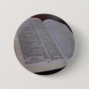 Holy Bible 6 Cm Round Badge