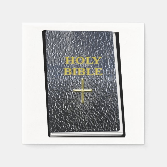 Holy Bible napkins (Front)