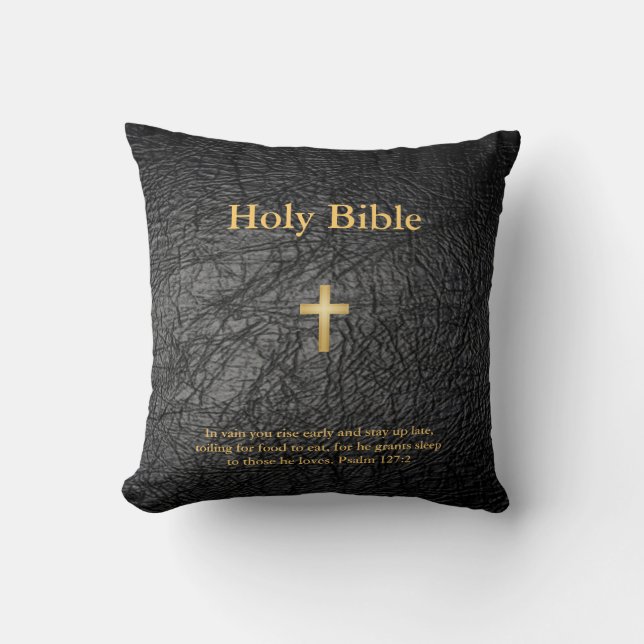 Holy Bible Pillow (Front)