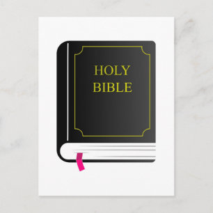 Holy Bible Postcard