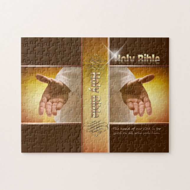 Holy Bible Puzzle – 252 Piece Inspirational Jigsaw (Horizontal)