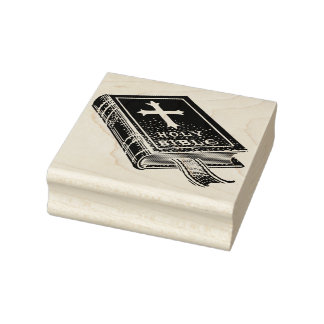 Holy Bible Rubber Stamp