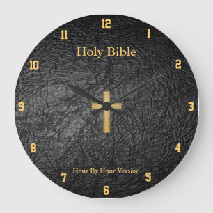 Holy Bible Wall Clock