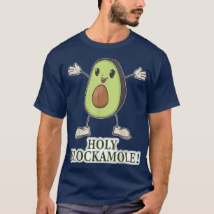 Holy Blockamole Beach Volleyball Players Avocado T-Shirt