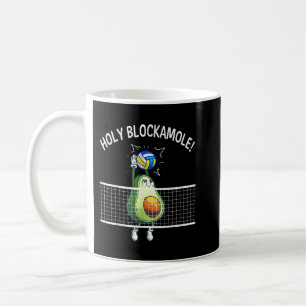 Holy Blockamole Volleyball Shirt Player Blocker Av Coffee Mug