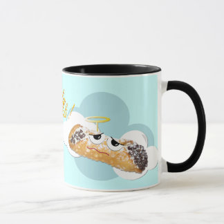 'holy cannoli !' humourous parody mug