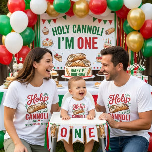 Holy Cannoli Personalised custom Name Tri-Blend Shirt