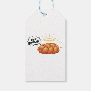 Holy Challah Hanukkah Jewish Jew Bread Gift Tags