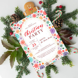Holy Christmas  New Year Shower Brunch Party Invit Invitation
