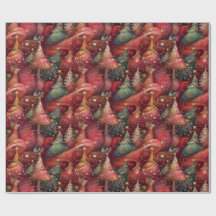 Holy Christmas trees in rich colors and gold