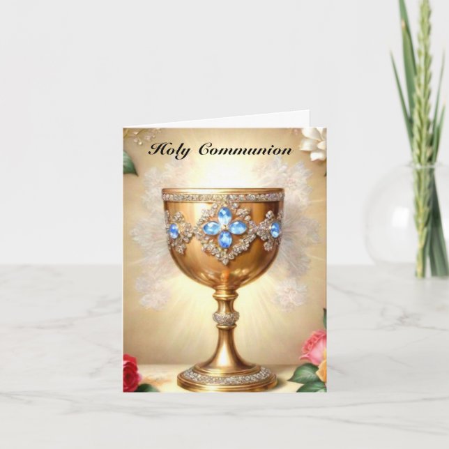 Holy Communion Card (Front)